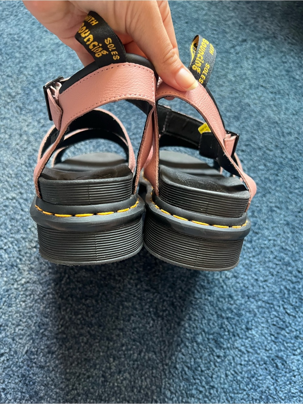 DO NOT BUY ON HOLD FOR @/MIZZKEMP ONLY DR. MARTENS SANDALS - Picture 6 of 7